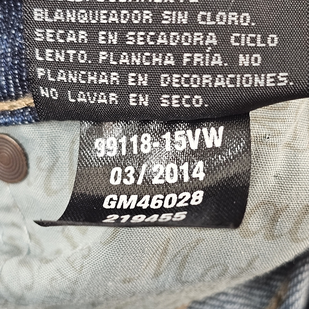 Harley-Davidson Bootcut Jeans Women’s 2 Dark Wash Denim Motorcycle Rider Biker - Picture 11 of 15